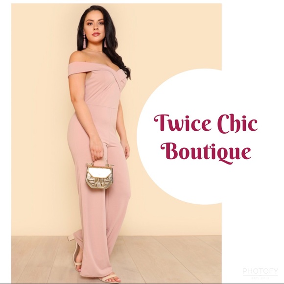 blush jumpsuit plus size